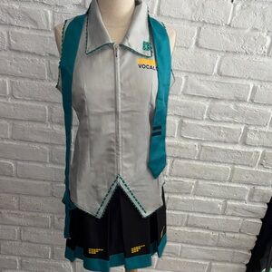 Anime Hastune Miku Vocaloid Themed Wearable Costume Size M